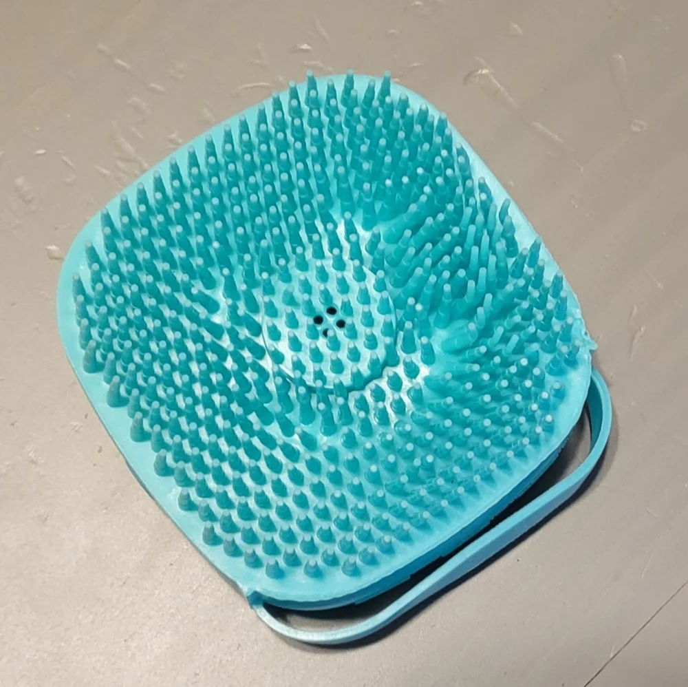 Multi-Functional Pet Grooming Brush Made From Silicone